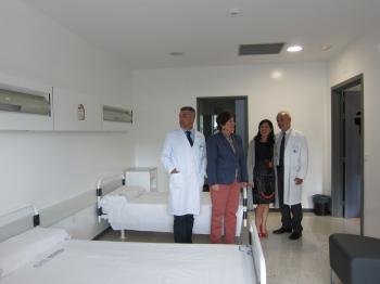  La Conselleira De Sanidade Visita Unidad De Hospitalización Psiquiátrica CHUS.