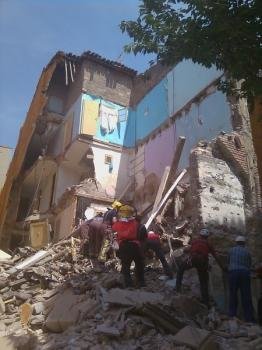 El alcalde de Lleida, Àngel Ros, señala que se investigarán las causas del derrumbe del edificio de la calle Tallada