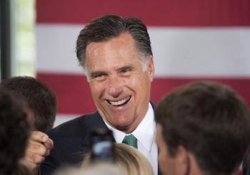 El aspirante a la candidatura republicana en EEUU, Mitt Romney