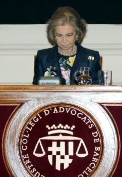 La Reina doña Sofía ha presidido hoy la conmemoración del X Aniversario de la Comisión de Protección de los Derechos de los Animales.