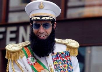 Sacha Baron Cohen disfrazado de dictador (Foto: Archivo EFE)