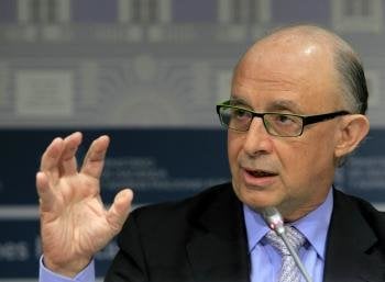 El ministro de Hacienda y Administraciones Públicas, Cristóbal Montoro (Foto: EFE)