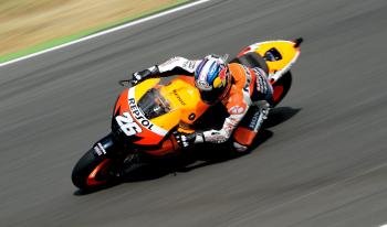 El piloto español del equipo Repsol Honda de MotoGP, Dani Pedrosa (Foto: EFE)
