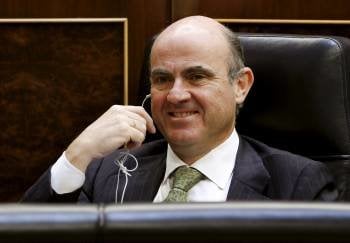 El ministro de Economía, Luis de Guindos. (Foto: CHEMA MOYA)