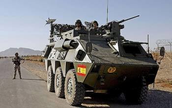 Un convoy español en Afganistán. (Foto: ARCHIVO)