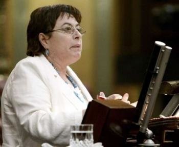 Olaia Fernández Davila, diputada del BNG en el Congreso.
