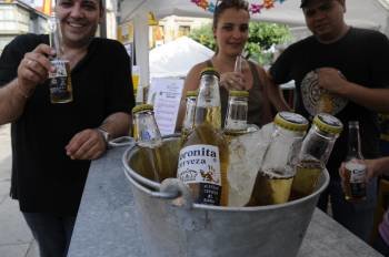 Un momento de la 'Fiesta de la Cerveza', en su edición del pasado año. (Foto: MARTIÑO PINAL)
