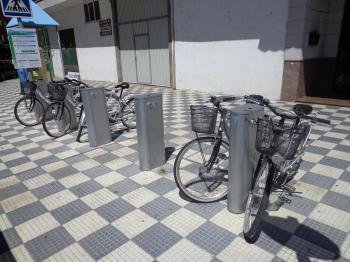 Bicicletas del punto de préstamo de Viloira.
