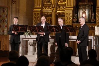 Actuación del cuarteto The Orlando Consort, con el que se cerró la pasada edición del Festival. (Foto: ARCHIVO)