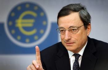 El italiano Mario Draghi, presidente del Banco Central Europeo. (Foto: ARCHIVO)