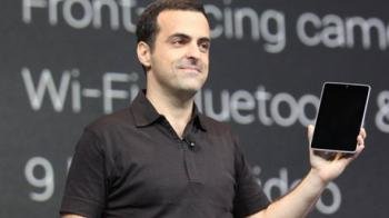 El jefe de producto para Android, Hugo Barra, presenta la nueva tableta de Google, 'Nexus 7