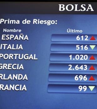 La prima de riesgo de España cae en la apertura