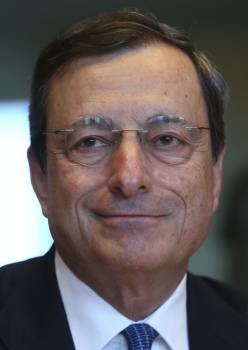 Mario Draghi, presidente del Banco Central Europeo. (Foto: ARNE DEDERT)