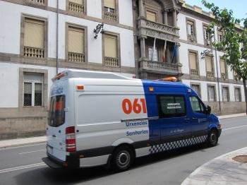 Ambulancia Del 061 Galicia. Archivo.