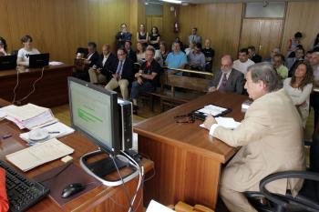 La junta de acreedores se celebró ayer en el Juzgado Mercantil 3 de Vigo.