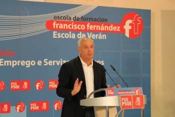 Pachi Vázquez, líder de los socialistas gallegos.