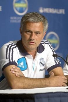 El entrenador del Real Madrid, el portugués José Mourinho