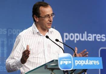 Alfonso Alonso, portavoz del Grupo Popular en el Congreso de los Diputados. (Foto: PACO CAMPOS)