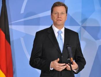 El ministro alemán de Exteriores, Guido Westerwelle. (Foto: CRISTÓBAL GARCÍA)