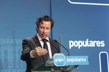 El vicesecretario de Organización y Electoral del PP, Carlos Floriano.