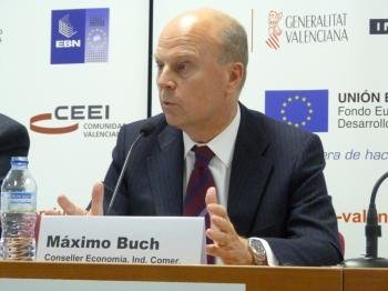 Máximo Buch, conseller de Economía de la Generalitat valenciana.