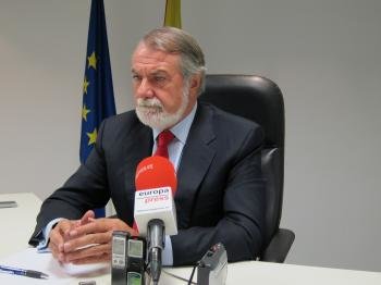 El exministro y portavoz del Grupo Popular Europeo, Jaime Mayor Oreja