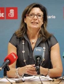 La diputada socialista en el Parlamento gallego María José Caride