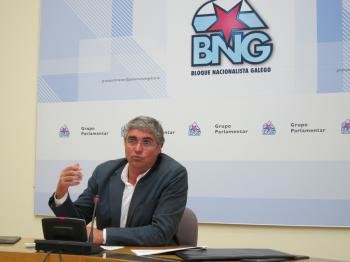 El diputado del BNG Carlos Aymerich.