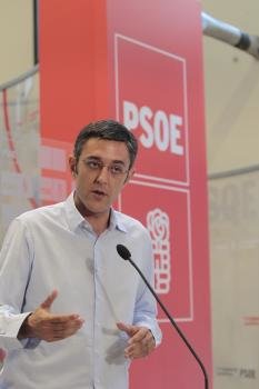  El secretario general del PSOE en el Congreso, Eduardo Madina.