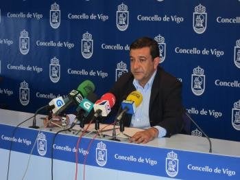 El portavoz de la formación nacionalista, Santiago Domínguez
