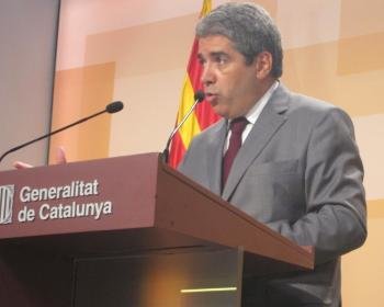 El portavoz del gobierno catalán, Francesc Homs