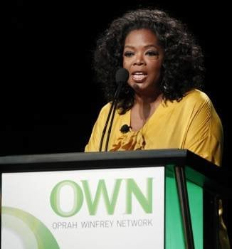 La presentadora Oprah Winfrey. 
