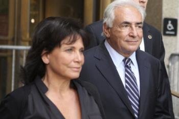  Anne Sinclair y  Dominique Strauss-Kahn (Foto: Archivo EFE)