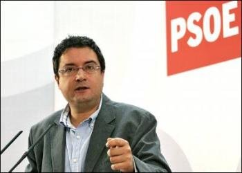 El secretario de Organización del PSOE, Óscar López