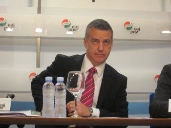 El presidente del EBB del PNV y candidato a lehendakari, Iñigo Urkullu