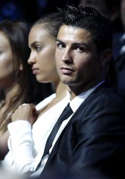 Cristiano Ronaldo acompañado de Irina Shayk (Foto: EFE)