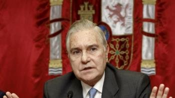  El expresidente del Consejo General del Poder Judicial (CGPJ) Carlos Dívar