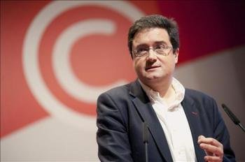 El secretario general del PSOE, Óscar López