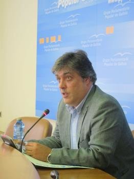 Pedro Puy, portavoz del Grupo Parlamentario Popula