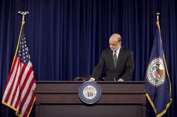 El presidente de la Reserva Federal (FED) de EEUU, Ben Bernanke. (Foto: JIM LO SCALZO)