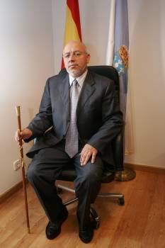 Adolfo Gacio, alcalde de Boqueixón. (Foto: PATRICIA SANTOS)