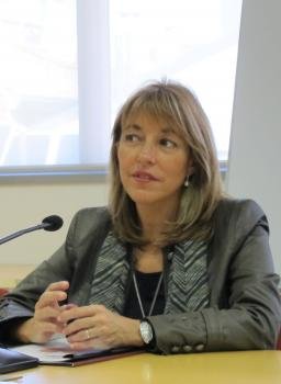 La Consellera de Cultura de la Generalitat Valenciana, Trini Miró. 