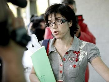 Pilar de Lara Cifuentes, titular del juzgado de instrucción número 1 de Lugo, que dirige la investigación de la operación Pokemon (Foto: EFE)