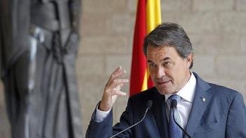 El presidente de la Generalitat, Artur Mas