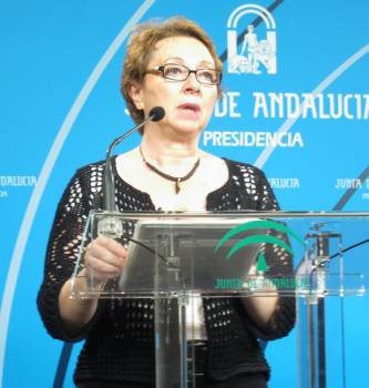 Carmen Martínez Aguayo, consejera andaluza de Hacienda. (Foto: E.P.)