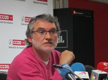  El secretario de Comunicación de CC.OO., Fernando Lezcano