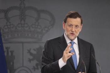    El presidente del Gobierno, Mariano Rajoy
