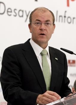  El presidente del Gobierno de Extremadura, José Antonio Monago,