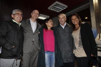 Raúl Fernández, Agustín Fernández, Carmen Dacosta, Vázquez y Quintas.