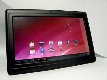 Imagen de la tablet PC de siete pulgadas, que puede conseguirse con La Región.